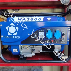 موتور برق ژنراتور بنزینی 3600 هاچاسو 3 کیلووات HACHASOU استارتی